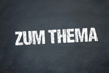 Zum Thema