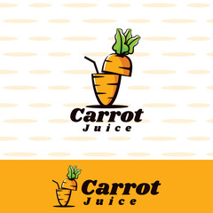 carrot juice art illustration