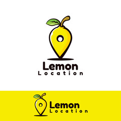 lemon location art illustration