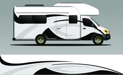 racing background vector for camper car wraps and more