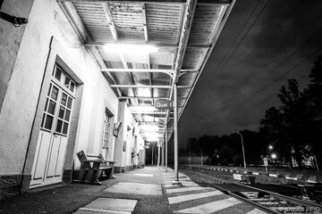 old abandoned factory