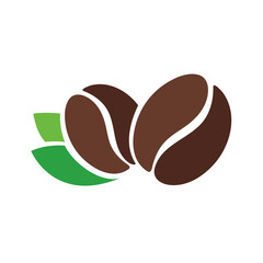 Obraz premium brown roasted coffee beans It has a bitter aroma and taste. For brewing with hot drinking water