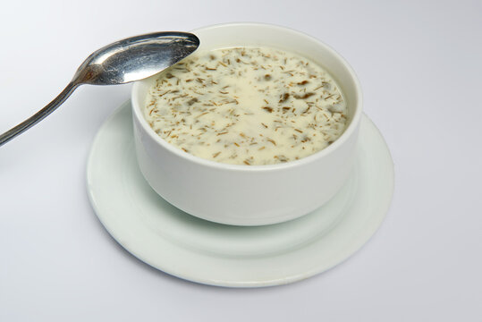 national Azerbaijani  soup name of Dovga 