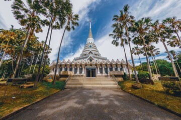 Wat Yansangwararam Woramahawihan or Wat Yan in Huai Yai in the Chonburi province of Thailand