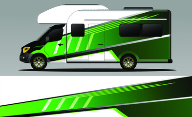 racing background vector for camper car wraps and more