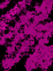 Colorful abstract background. Dynamic ink splash paint. Black and pink.