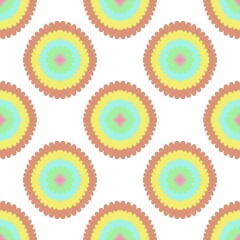 seamless pattern with circles