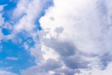 Dramatic cloud sky background Heawy rainy clouds Beautiful cloudscape