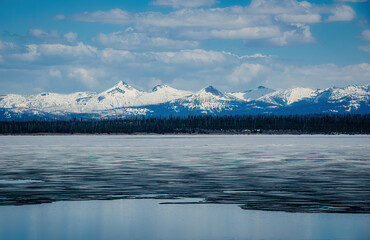 Views of Yellowstone Lake
