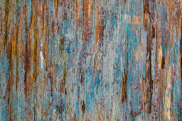 old blue brown wood texture background