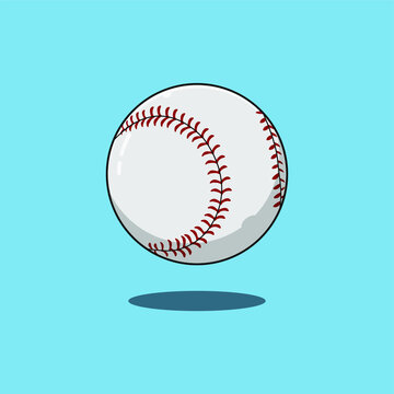 Baseball Vector Illustration Design. Flat style