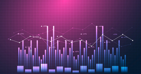 indagini di mercato, grafico, economia, finanza, azioni