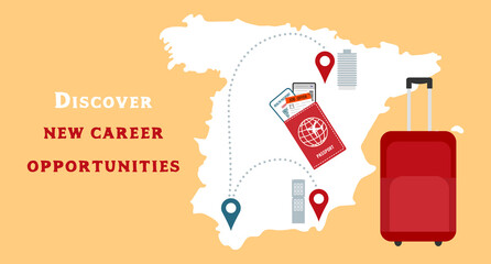 New career Relocation Job Offer Employee Spain