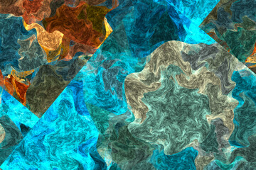 abstract fractal background. color fireworks. Abstract painting multicolor texture. motion holiday background. Modern multicolor futuristic dynamic pattern. Fractal artwork for creative graphic design