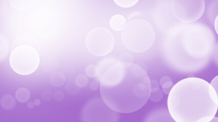 Abstract purple background and bokeh and white light , Color smooth illustration 