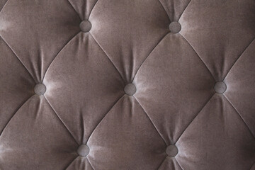 Leather texture with button .