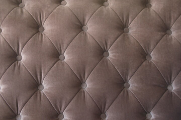 Leather texture with button .
