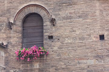 Italian Buildings and Streets in the Perugia, Umbria Region Perugia, Italy