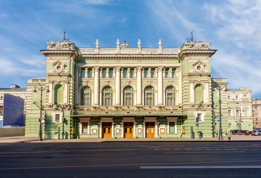 Mariinsky Theater Of Opera And Ballet In Saint Petersburg, Russia