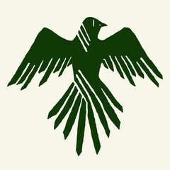 birds motifs, vector birds design