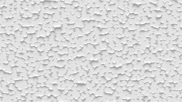 White fractal noise movement on the surface. Looping animation.