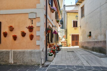 Discovering the Italian village of Teggiano.