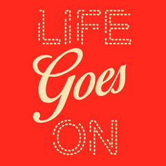 Typography design, Text motif, T-shirt