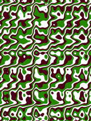 Abstract and contemporary digital art design