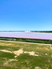 Etang de la ville à Aigues-Mortes, Occitanie