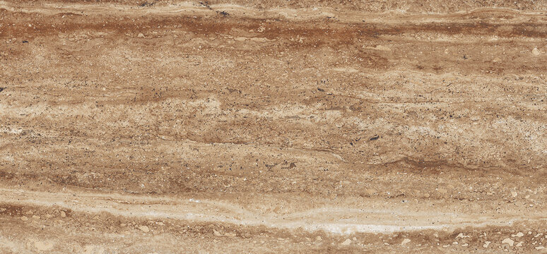 Natural stone texture. Brown marble, matt surface, Italian slab, granite, ivory texture, ceramic wall and floor tiles. Rustic Natural porcelain stoneware background high resolution. Limestone pattern