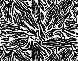 seamless zebra print, all over print design, animal print, vector graphic