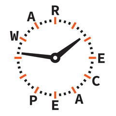 between war an peace - alarm clock dial