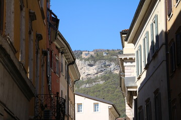 Fototapeta na wymiar Living in Trento, Trentino Italy