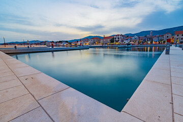 Fototapeta premium Kastela City in Dalmatia - Croatia