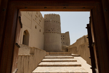Historic Bahla Fort on a sunny day
