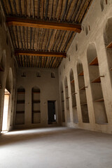 Historic Bahla Fort on a sunny day