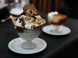 ice cream dessert