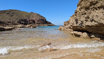 beach and rocks