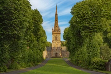 Originally Constructed in 1636, The Parish Church Of St Malachy, Royal Hillsborough, Northern...