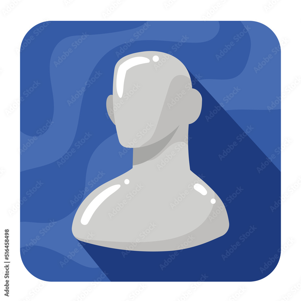 Poster user profile app button