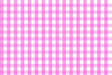 Check plaid seamless pattern. Vector of textile ornament. Valentines day background.