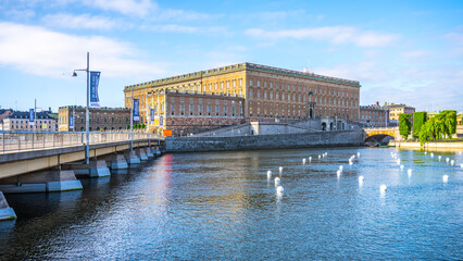Royal Palace of Sweden in Stockholm