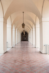 corridor of the mosque