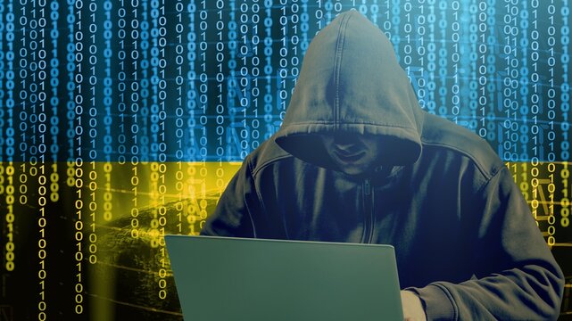 hooded hacker cyber war concept - Powered by Adobe