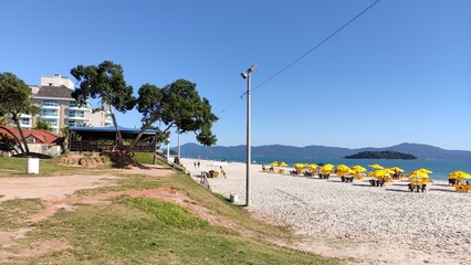 Fototapeta na wymiar Canasvieiras Praia Florianópolis Santa Catarina