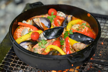 BBQ Paella