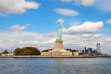 Fototapeta na wymiar the Statue of Liberty in New York, USA