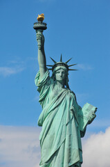 Fototapeta na wymiar the Statue of Liberty in New York, USA