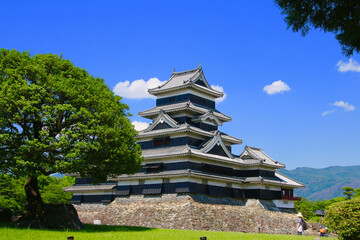 国宝・松本城（長野県・松本市）