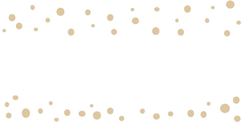 illustration of an background with brown bubbles